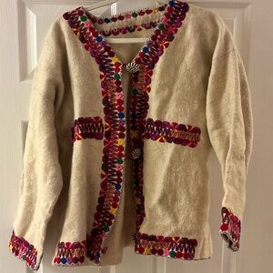 Colorful Embroidered Jacket